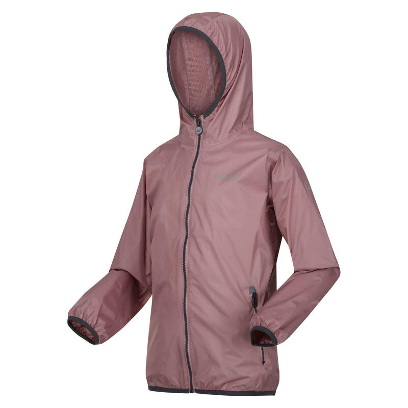 Groot Buitenshuis Kinderen/Kinderen Lever II Packaway Rain Jacket (Schemerige