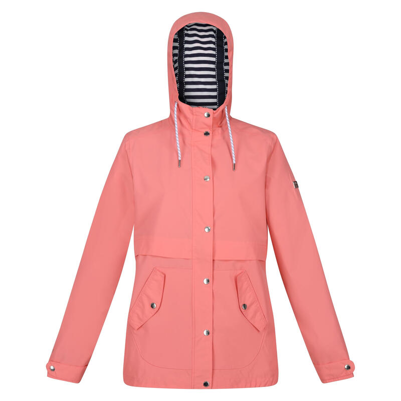 Chaqueta Impermeable Bayla para Mujer Rosa Concha