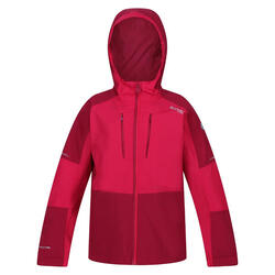 Veste imperméable HIGHTON Enfant (Rose fluo / Rose foncé)