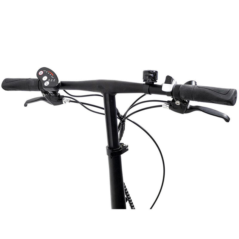 Villette le Gros, e-fatbike, vélo pliant, 7 vitesses, noir