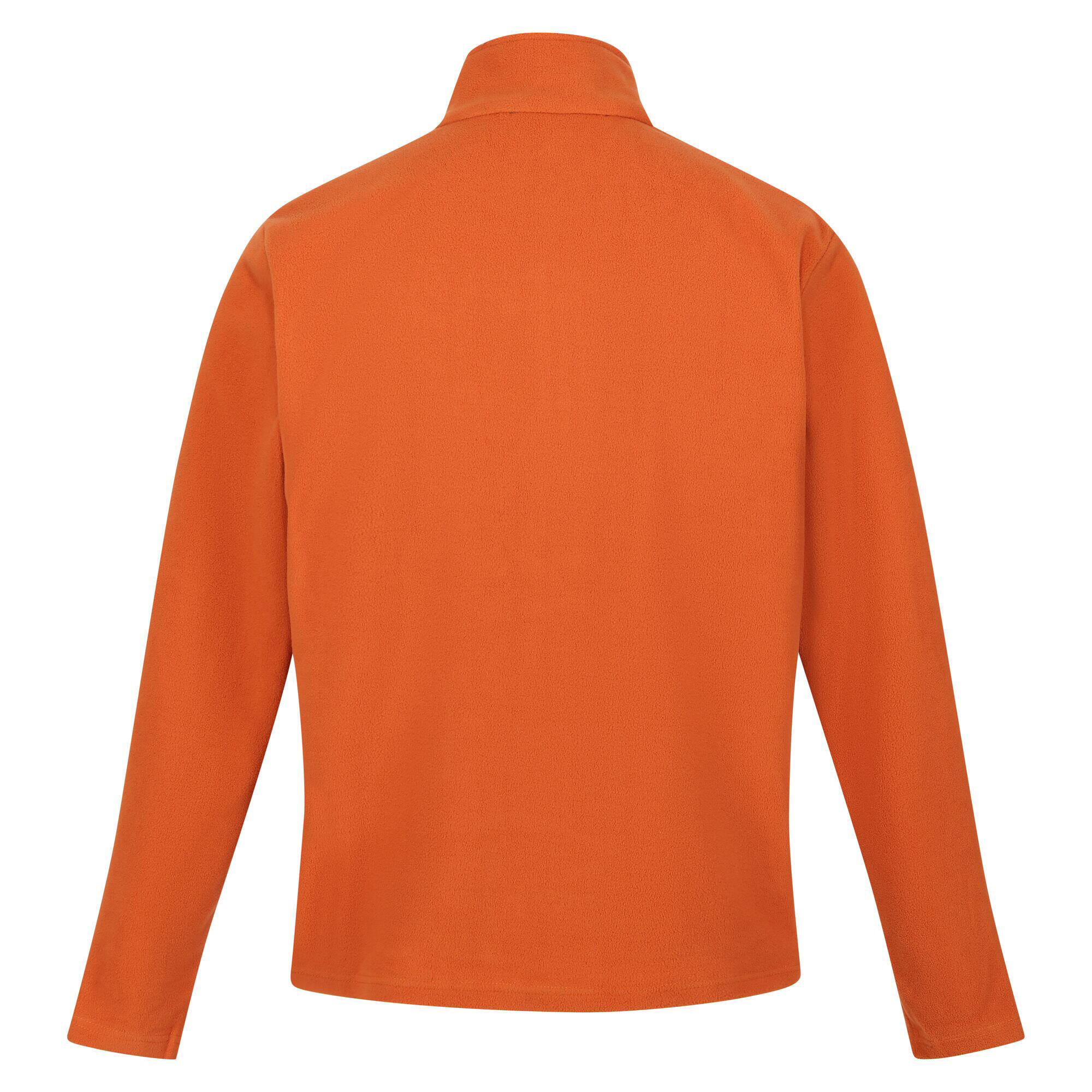 Great Outdoors Mens Thompson Half Zip Fleece Top (Burnt Copper) 2/5