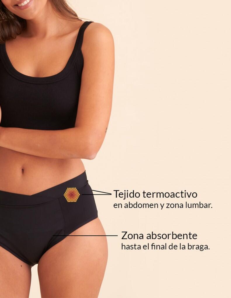 Culotte menstruelle en coton Soulagement de la douleur Bien-être 3/7