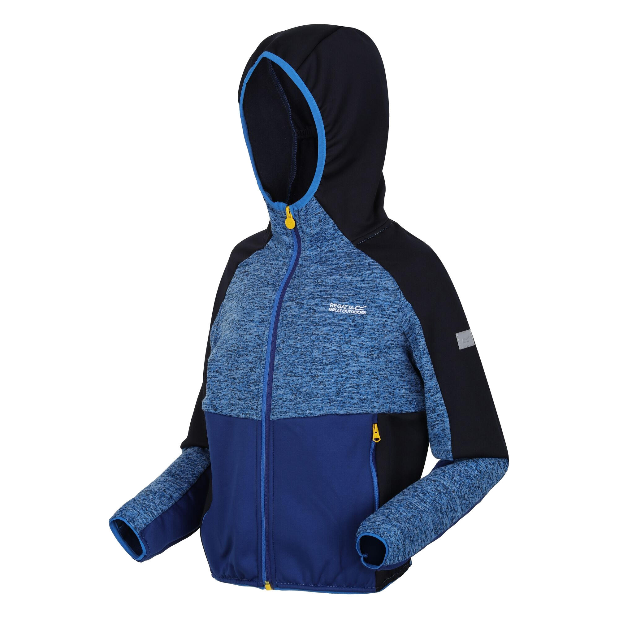 Childrens/Kids Dissolver VII Full Zip Fleece Jacket (Strong Blue/Navy) 3/5