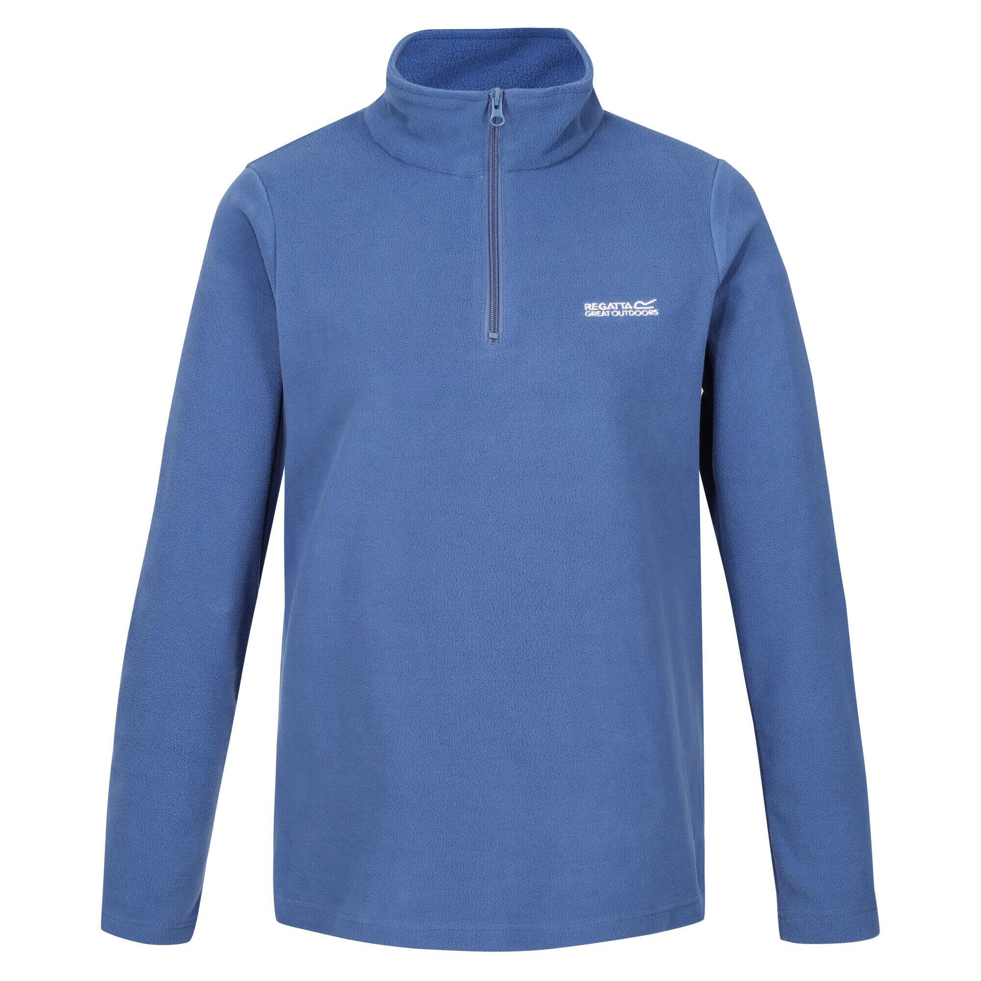 REGATTA Great Outdoors Womens/Ladies Sweetheart 1/4 Zip Fleece Top (Dusty Blue)