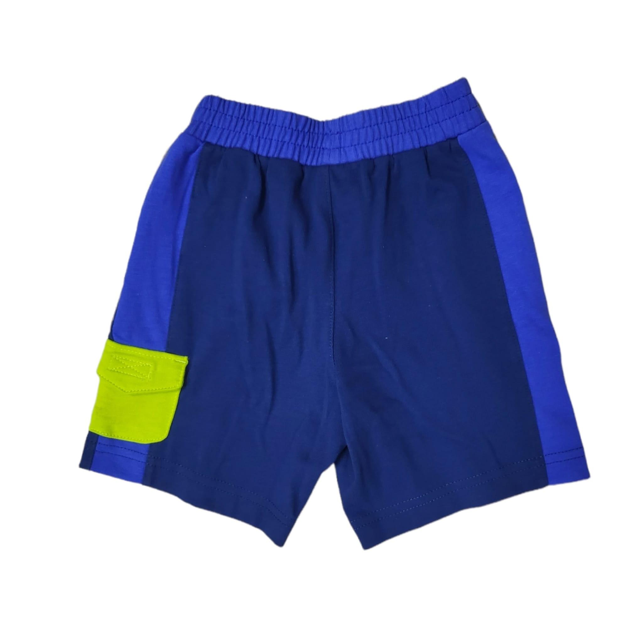 Pantaloncino bambino nike nsw lil fruits blu in poliestere 2/3