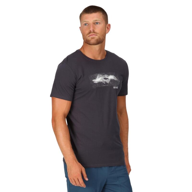 Tshirt BREEZED ABOVE IT ALL Homme (Gris phoque)