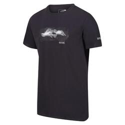 Camiseta Breezed III Above It All para Hombre Gris Seal