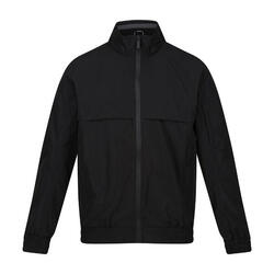 Chaqueta Impermeable Shorebay Colores Sólidos para Hombre Negro