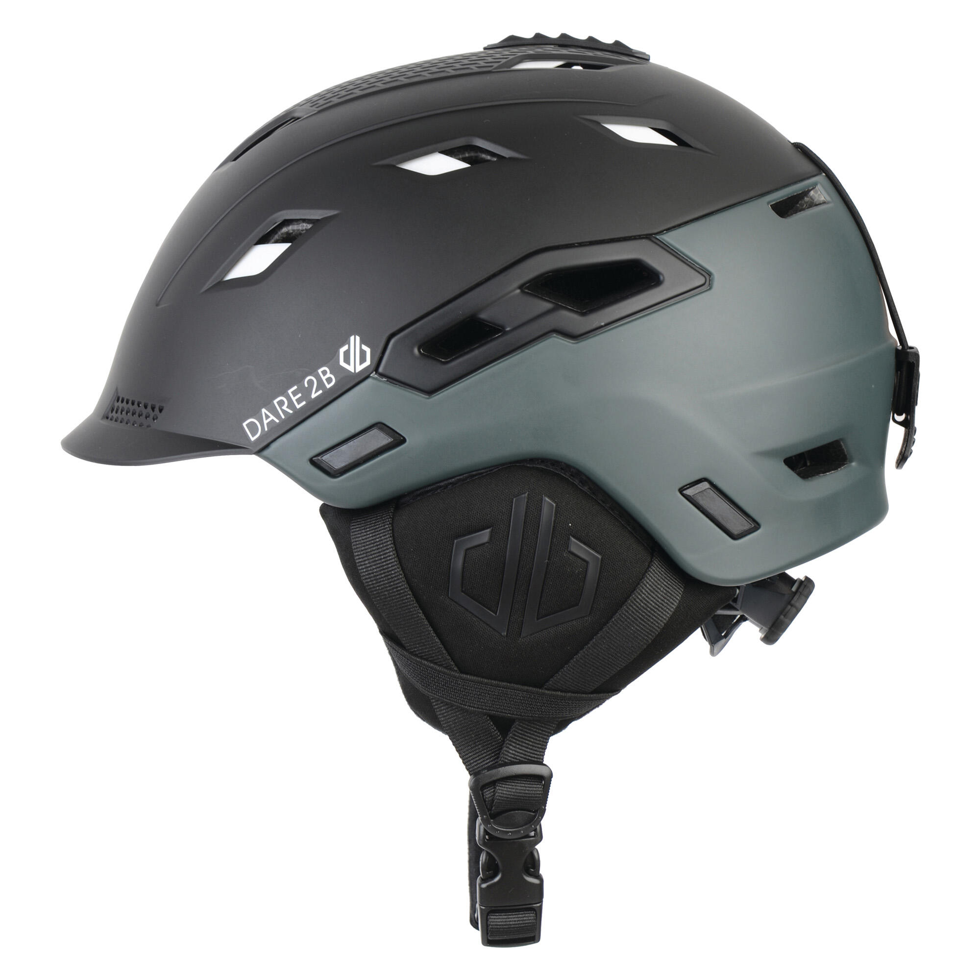 Unisex Adult Glaciate V2 Ski Helmet (Black) 4/5