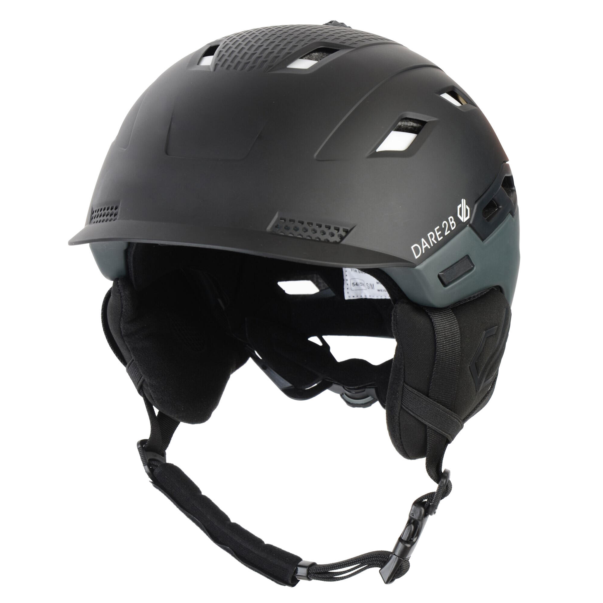 Unisex Adult Glaciate V2 Ski Helmet (Black) 3/5