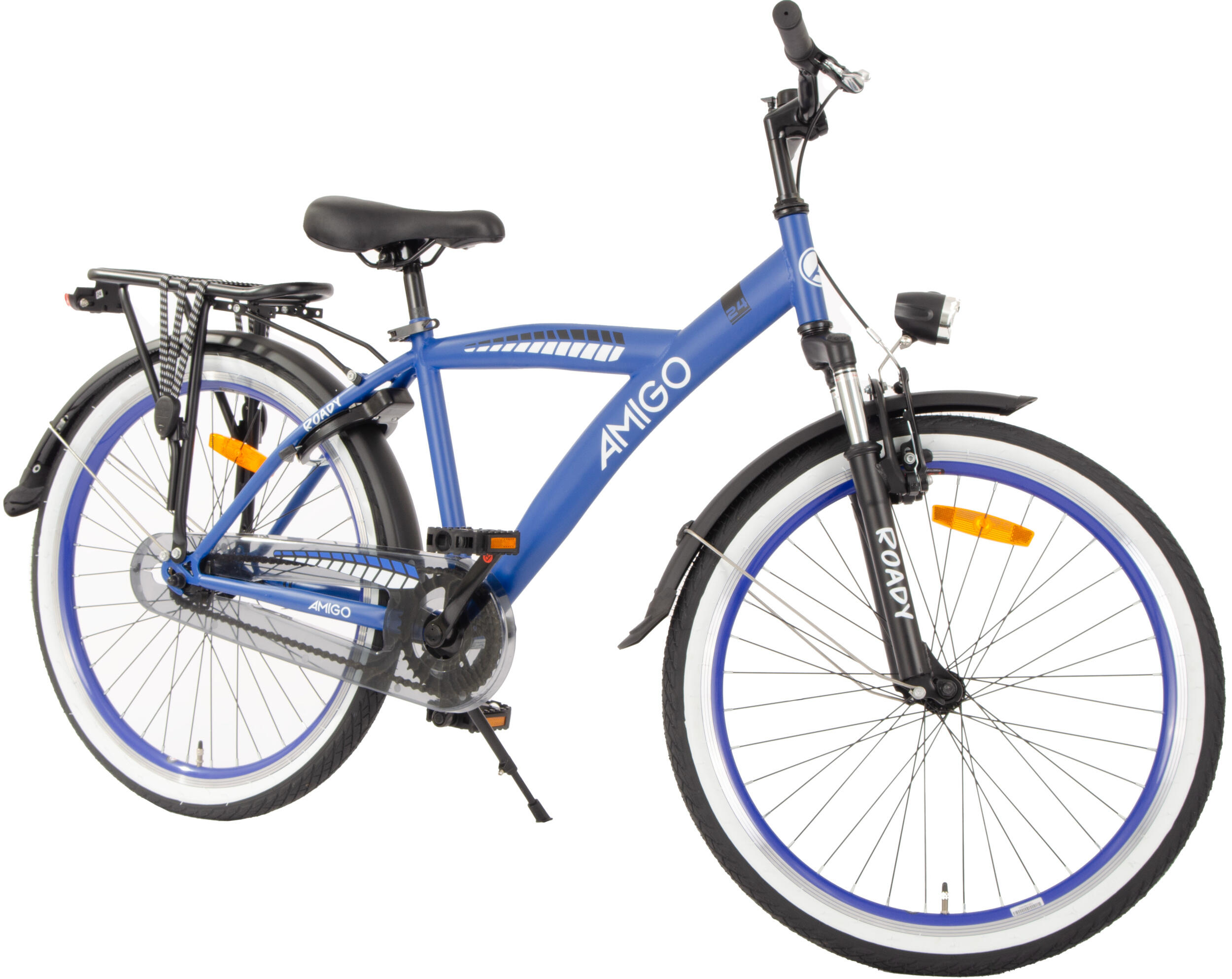 AMIGO Jongensfiets Roady 24 Inch Jongens Terugtraprem Blauw 5/7