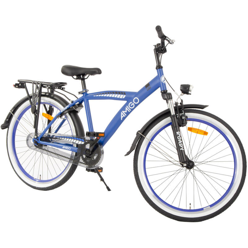 AMIGO Jongensfiets Roady 24 Inch 38,5 cm Jongens Terugtraprem Blauw