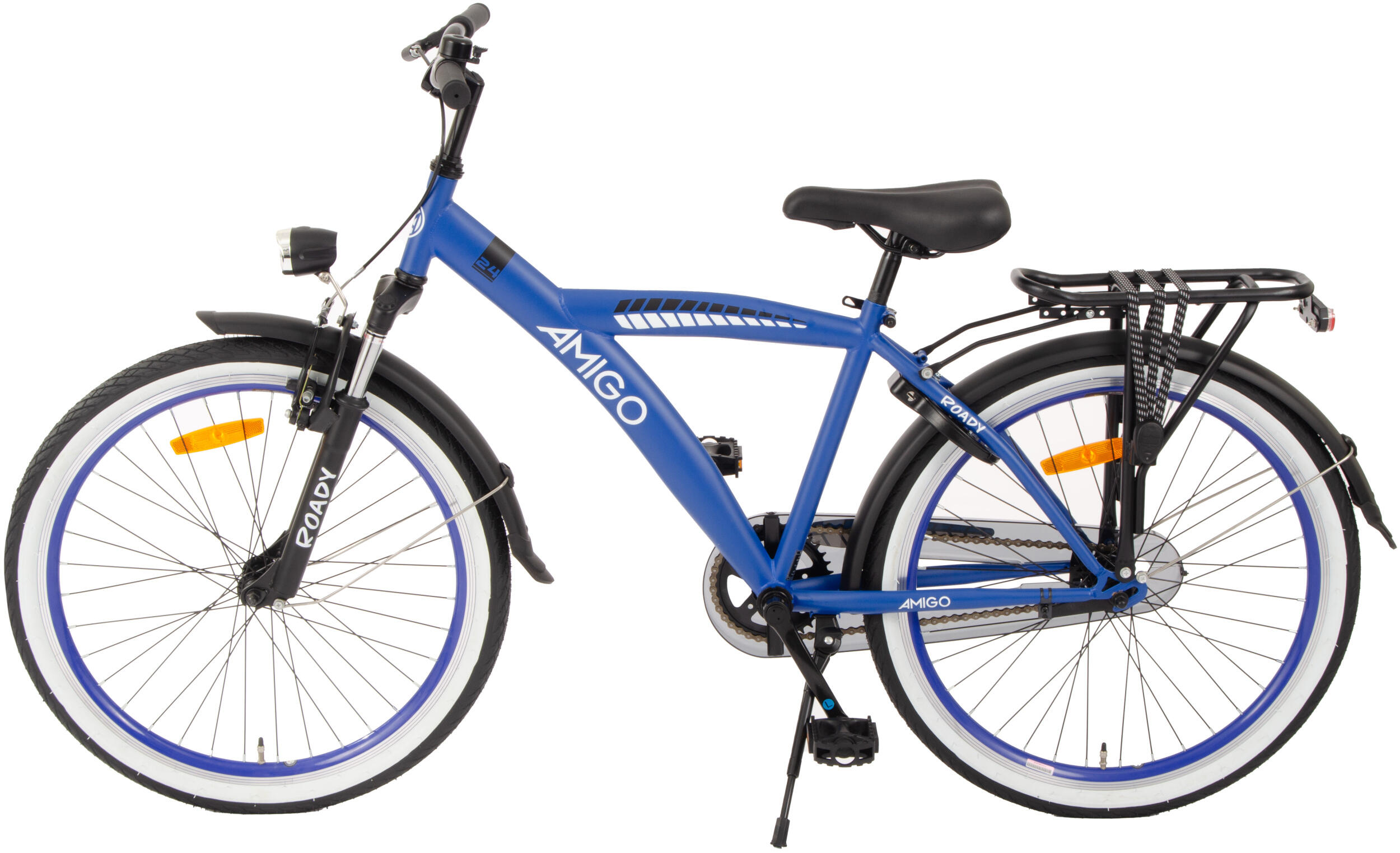 AMIGO Jongensfiets Roady 24 Inch Jongens Terugtraprem Blauw 3/7