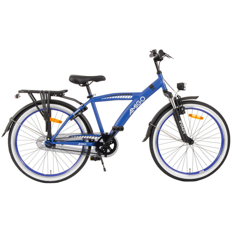 AMIGO Vélo garçon Roady 24 Pouces 38,5 cm Garçon Frein à rétropédalage Bleu