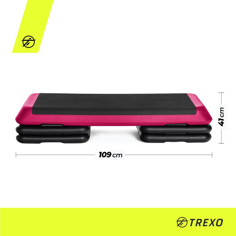 TREXO Aërobe aerobicsstap