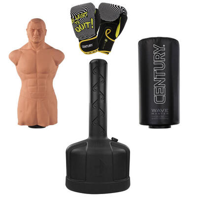 Eerste klas set - bob xl boksdummy, bokszak, bokshandschoenen