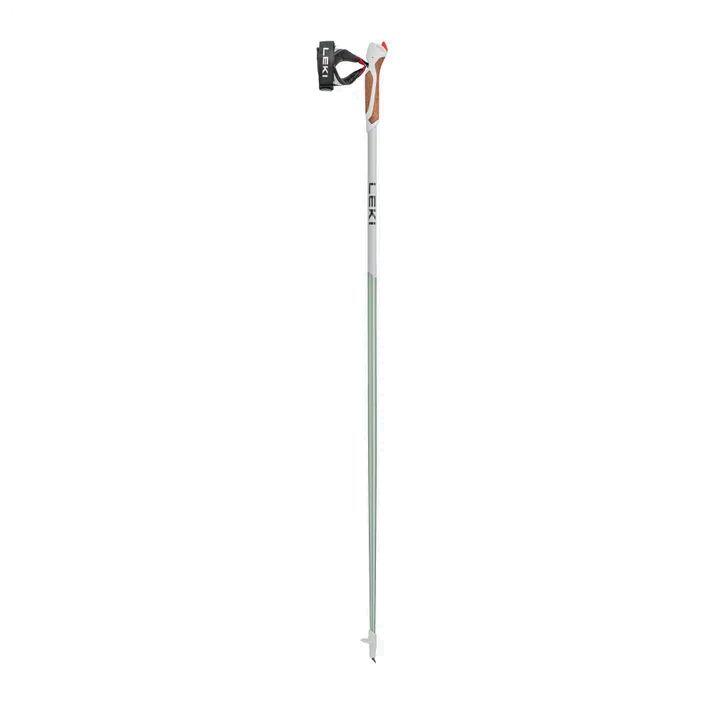Leki - Bâtons De Marche Nordique Leki Passion - Bâtons De Marche - Blanc|vert - 115 Cm - Decathlon