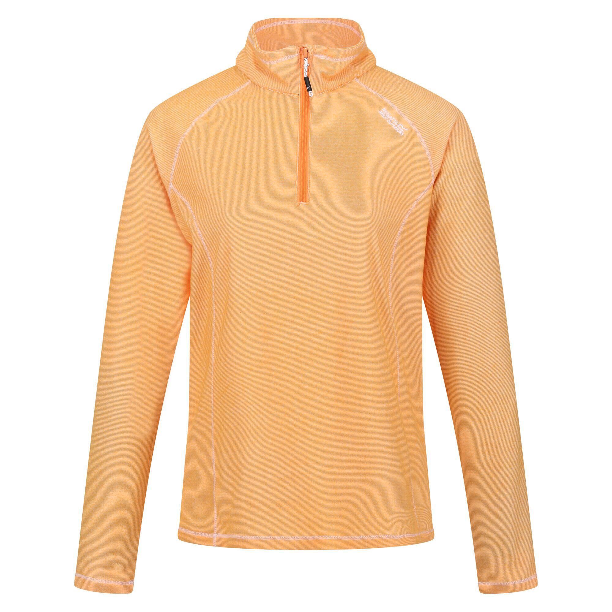 REGATTA Great Outdoors Womens/Ladies Montes Half Zip Fleece Top (Apricot Crush)