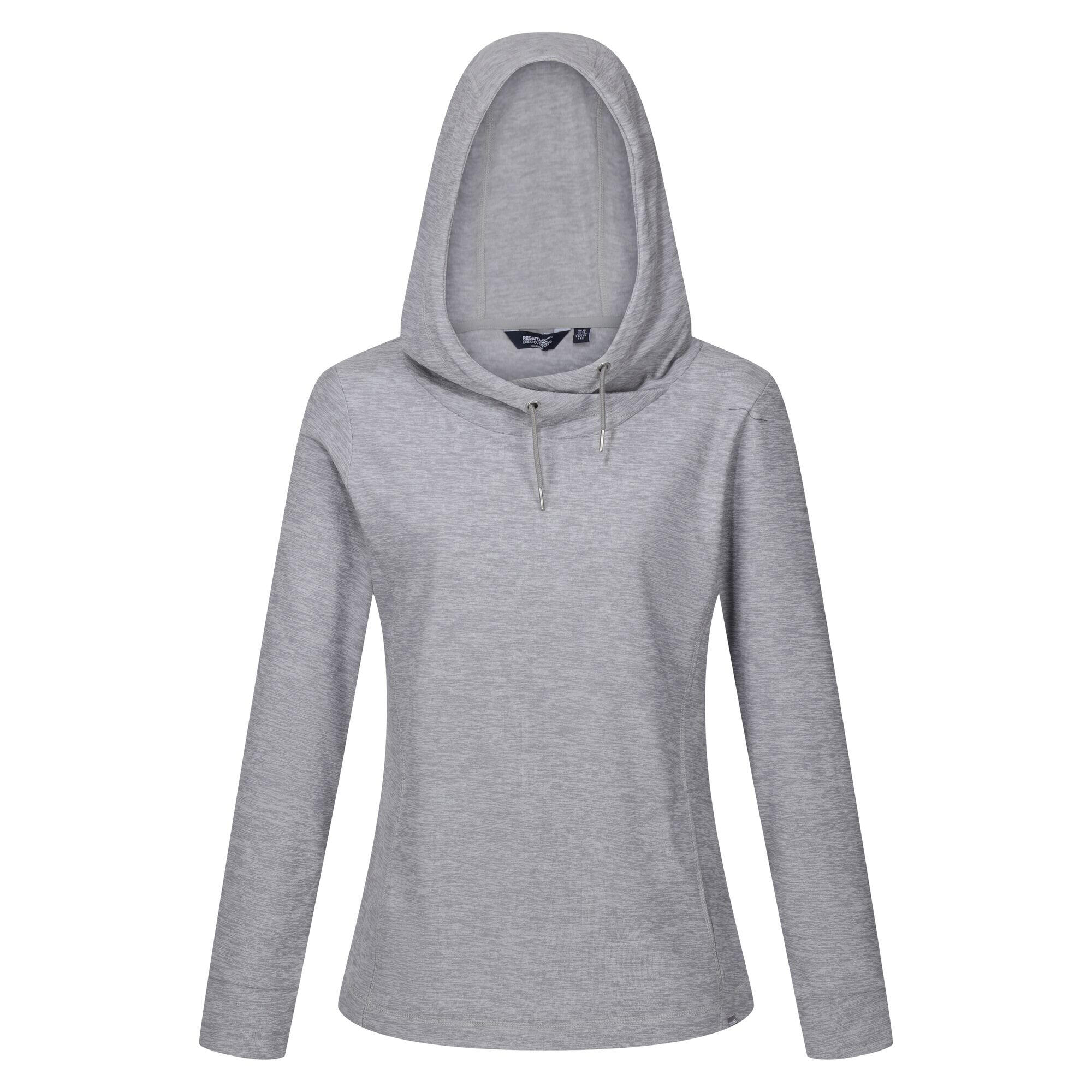 Womens/Ladies Kizmit II Fleece Top (Silver Grey Marl) 1/4