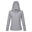 Sudadera polar Modelo Kizmit II para Mujer Gris Plateado Jaspeada