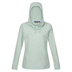 Dames Kizmit II Fleece Hoodie (Rustig groen gemêleerd)