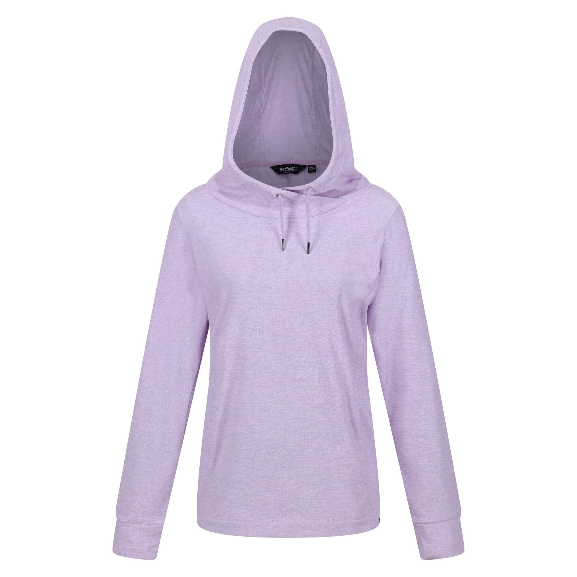 Womens/Ladies Kizmit II Fleece Top (Purple Rose Marl) 1/4