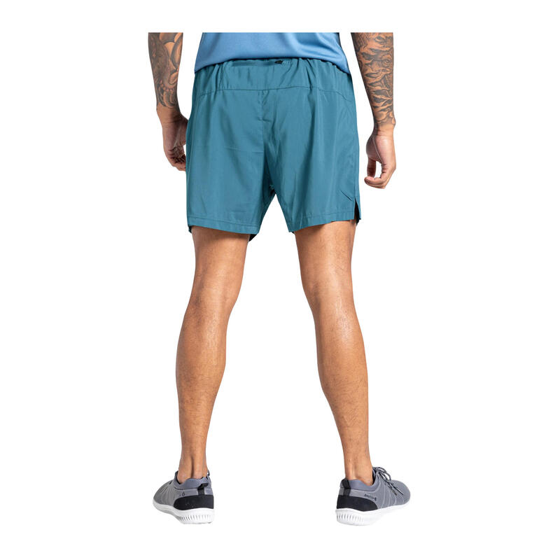 Heren Accelerate Fitness Shorts (Mediterraan groen)