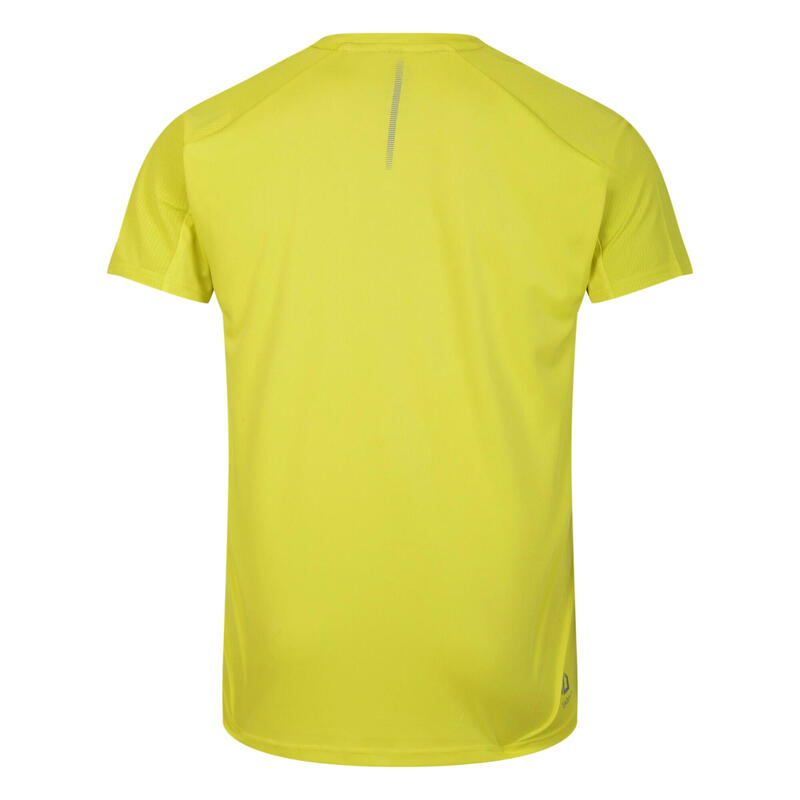 Heren Onzichtbaar III TShirt (Neon veer)