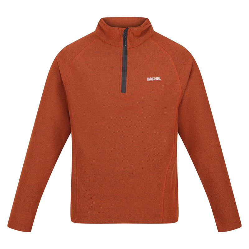 Geweldige Outdoors Heren Kenger Half Zip Honeycomb Fleece (Braunschweig Blauw)