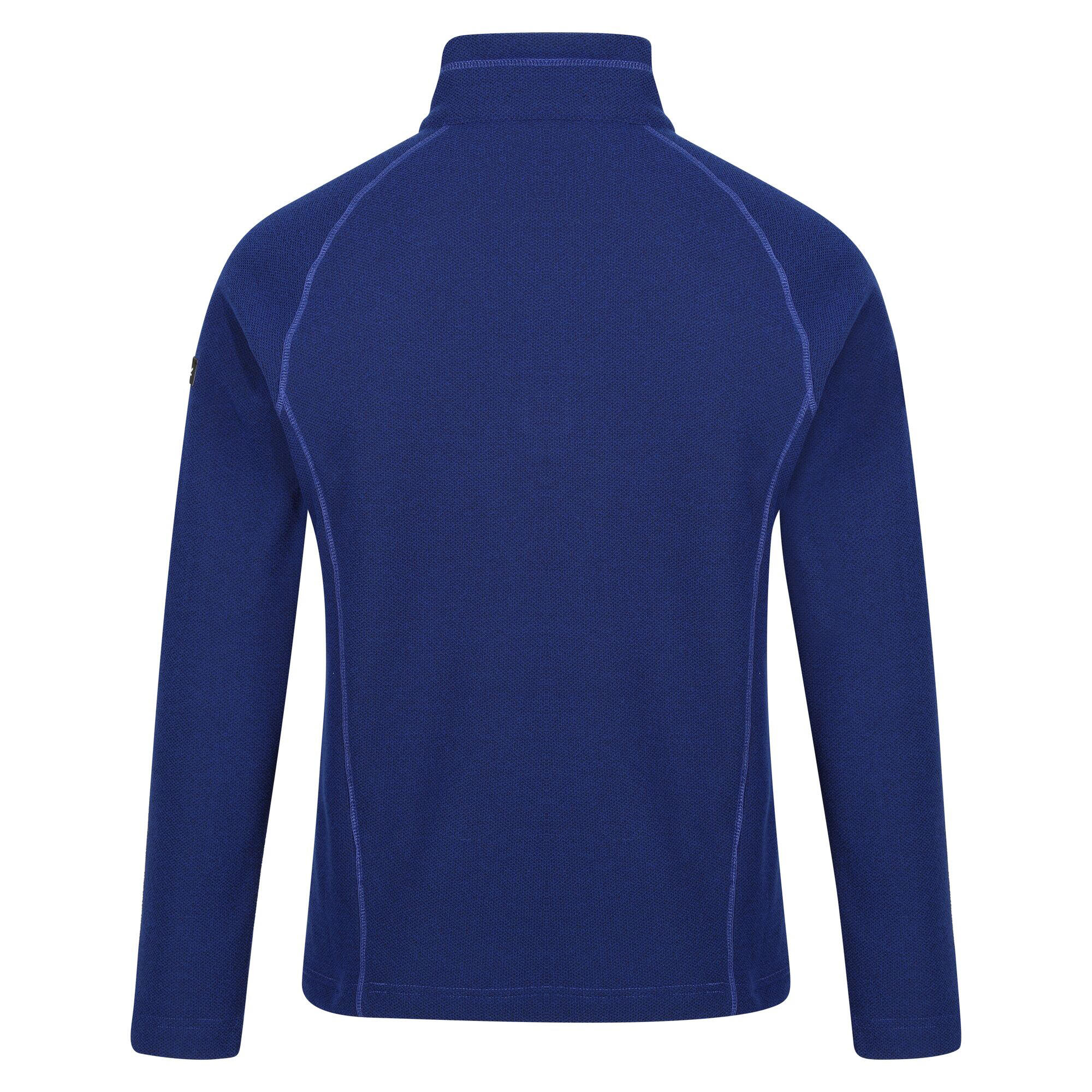 Great Outdoors Mens Kenger Half Zip Honeycomb Fleece (New Royal) 2/3