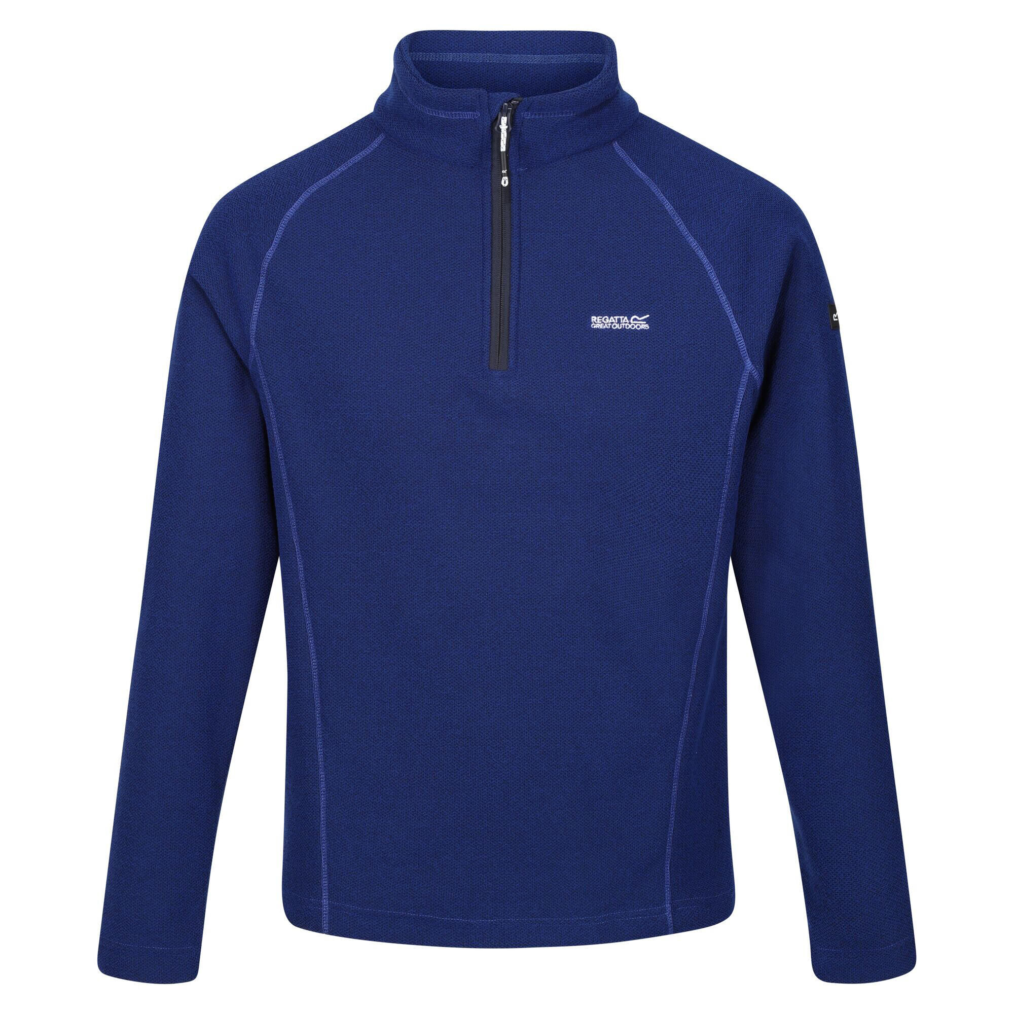 REGATTA Great Outdoors Mens Kenger Half Zip Honeycomb Fleece (New Royal)