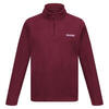 Geweldige Outdoors Kinder Hot Shot II Half Zip Fleece Hoodie (Bourgondië)