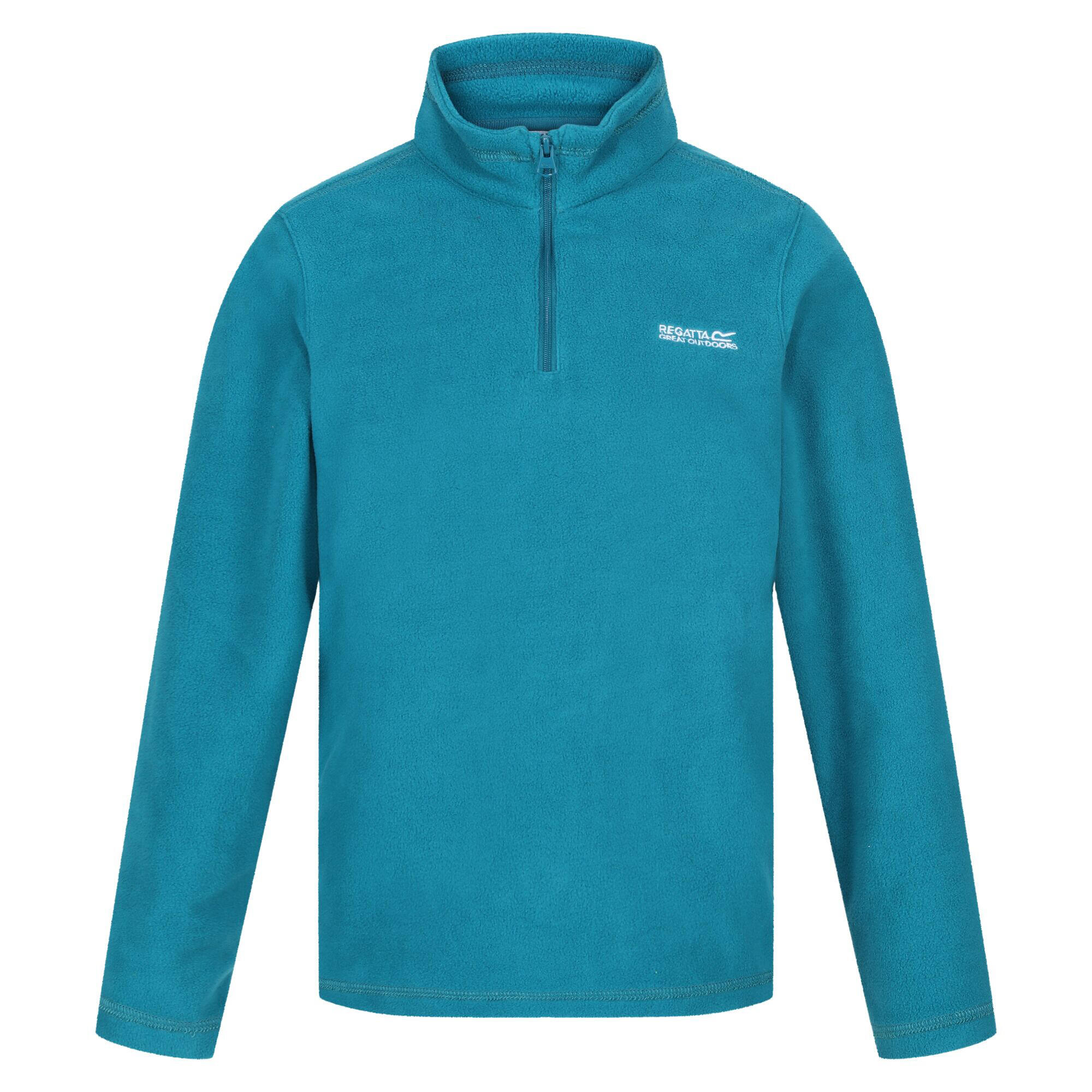 Great Outdoors Childrens/Kids Hot Shot II Half Zip Fleece Top (Gulfstream) 1/4