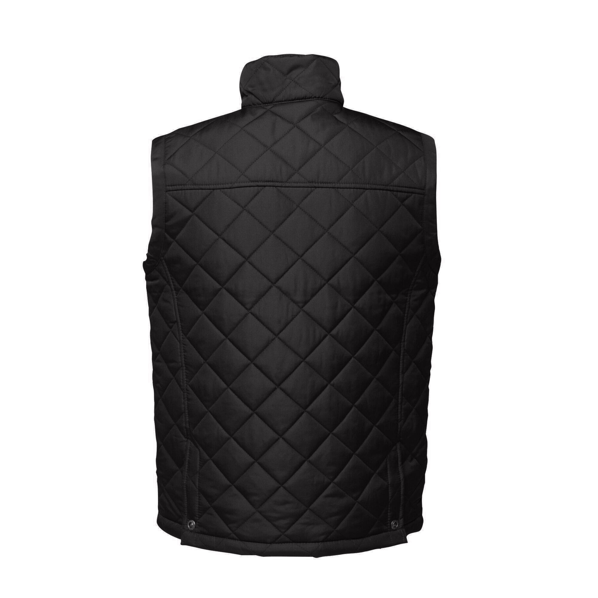 TYLER Men's sleeveless jacket (Black)