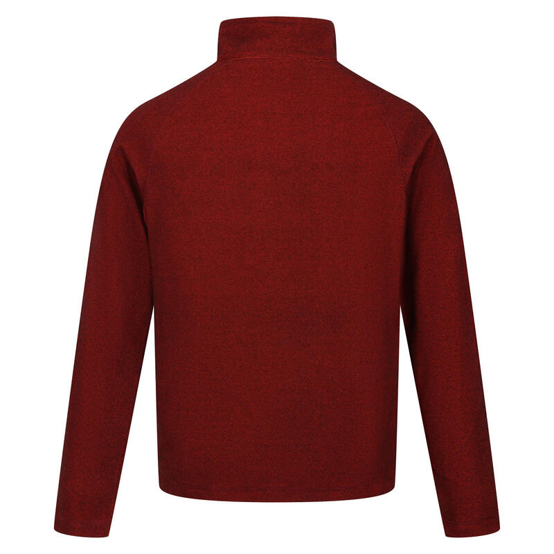 Polaire MONTES Homme (Rouge cadmium / Noir)