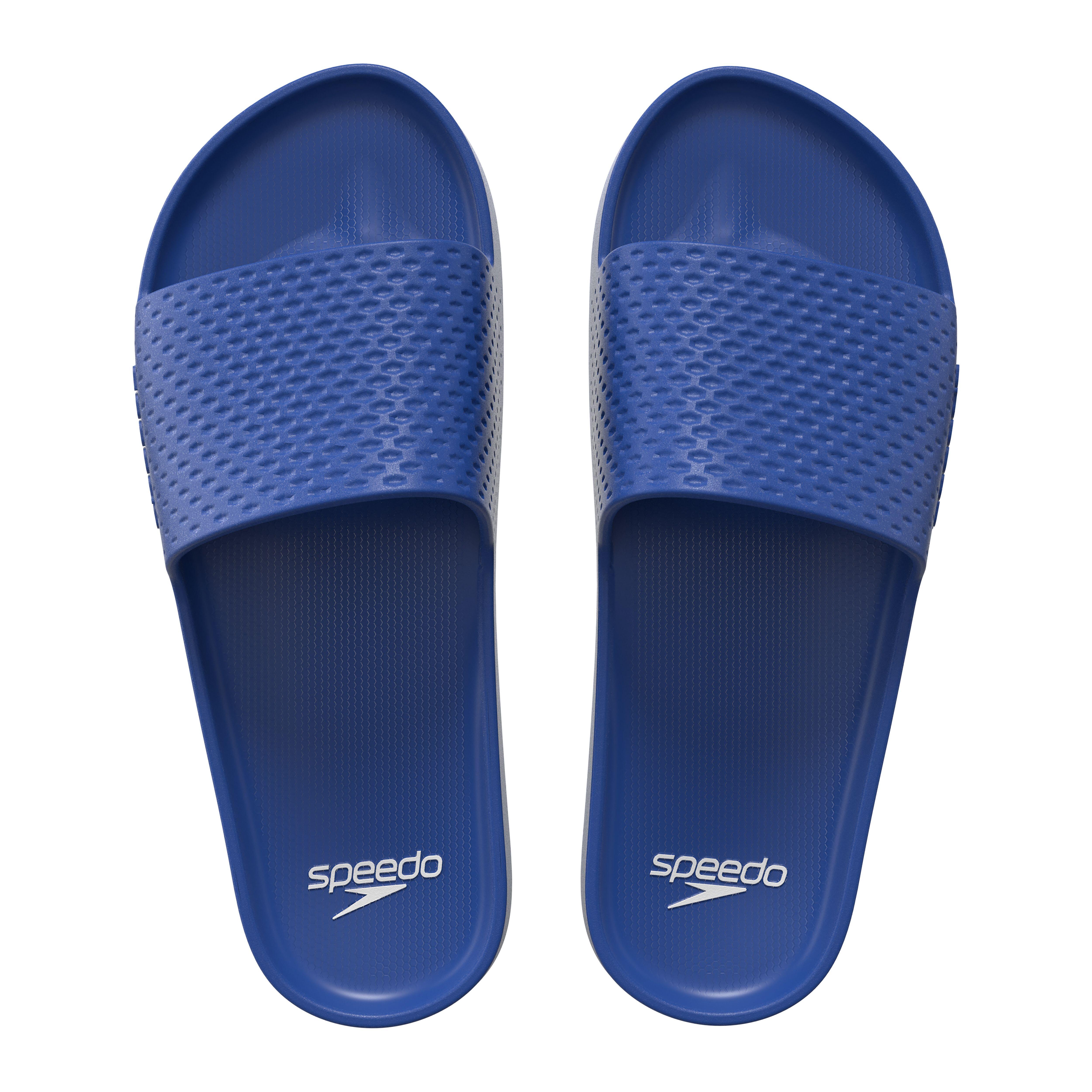 Papuci Speedo Slides Essentials albastri – papuci piscina, talpa aderenta