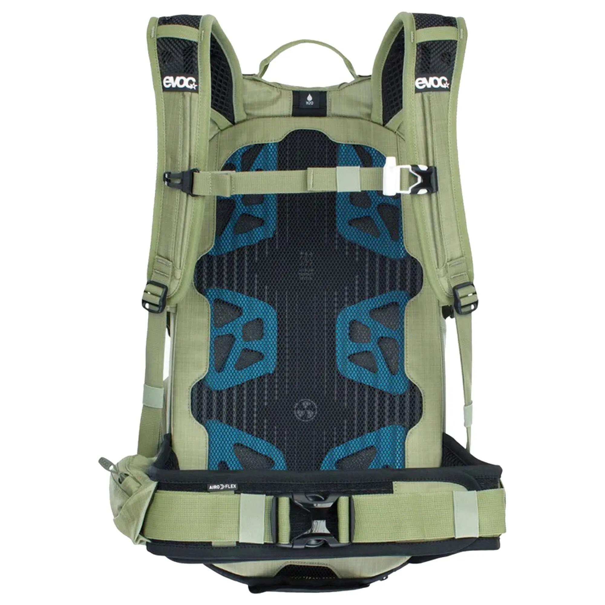 Plecak rowerowy Evoc Stage Capture 16 - heather light olive 3/7