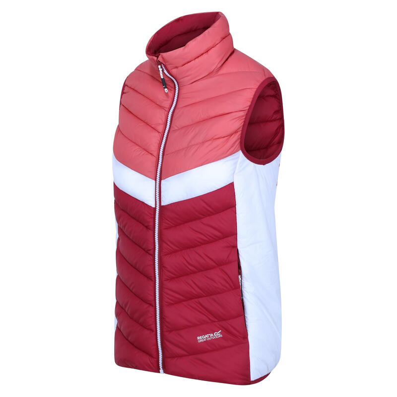 Veste sans manches HARROCK Femme (Rouge foncé / Corail clair)