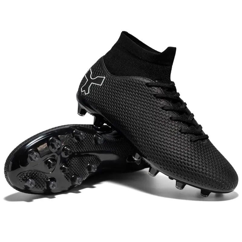 Ghete de fotbal FG MBrands cu glezniera 6.9 iarba/sintetic crampoane 38