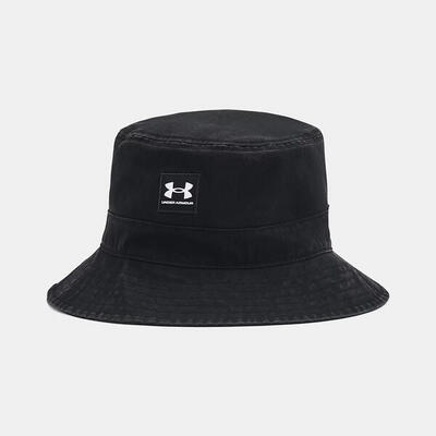 Bucket Hat Brandizzato Under Armour Washed Black