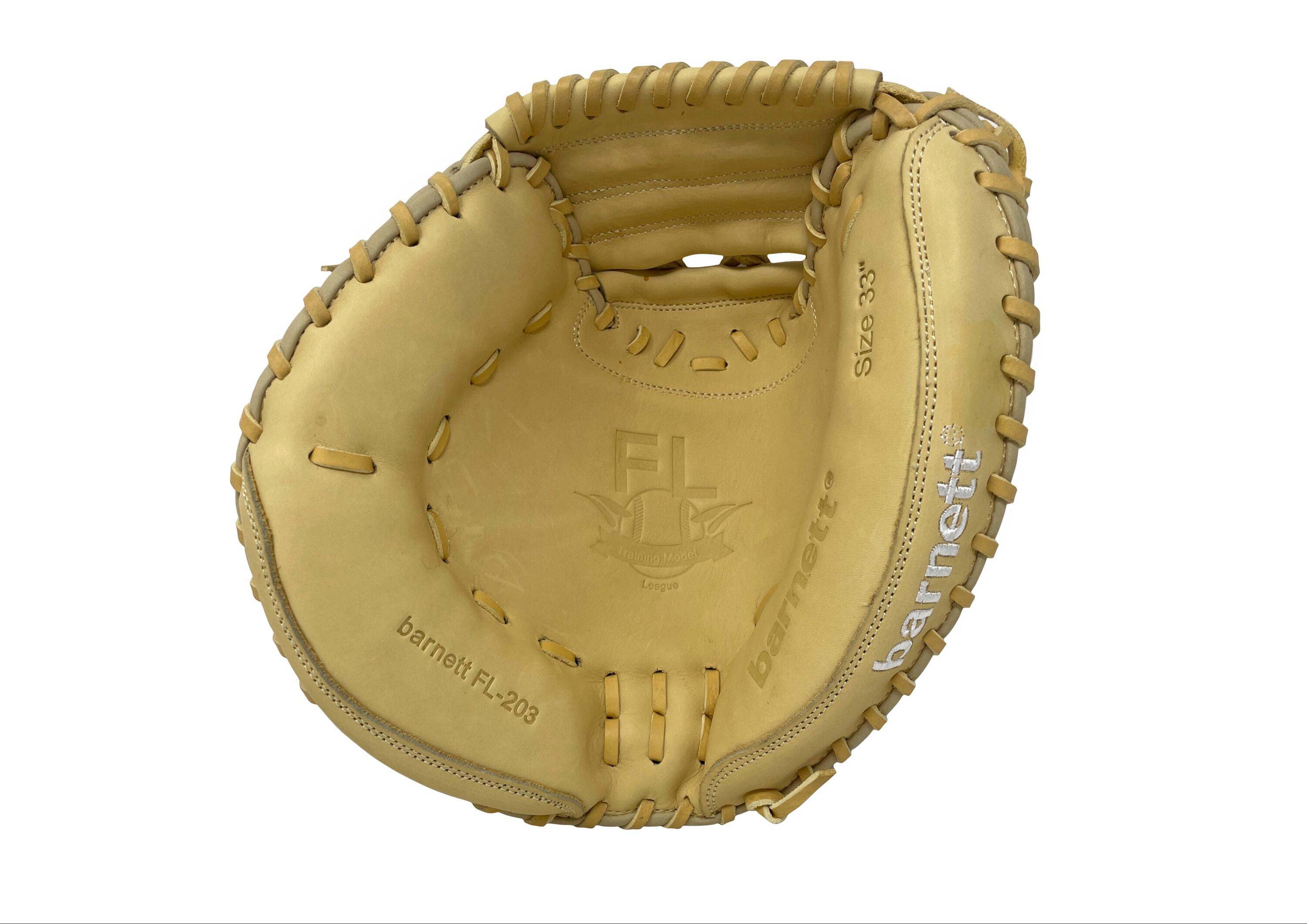 Guante de softball FL-203 de alta calidad, beige, diestro 4/6