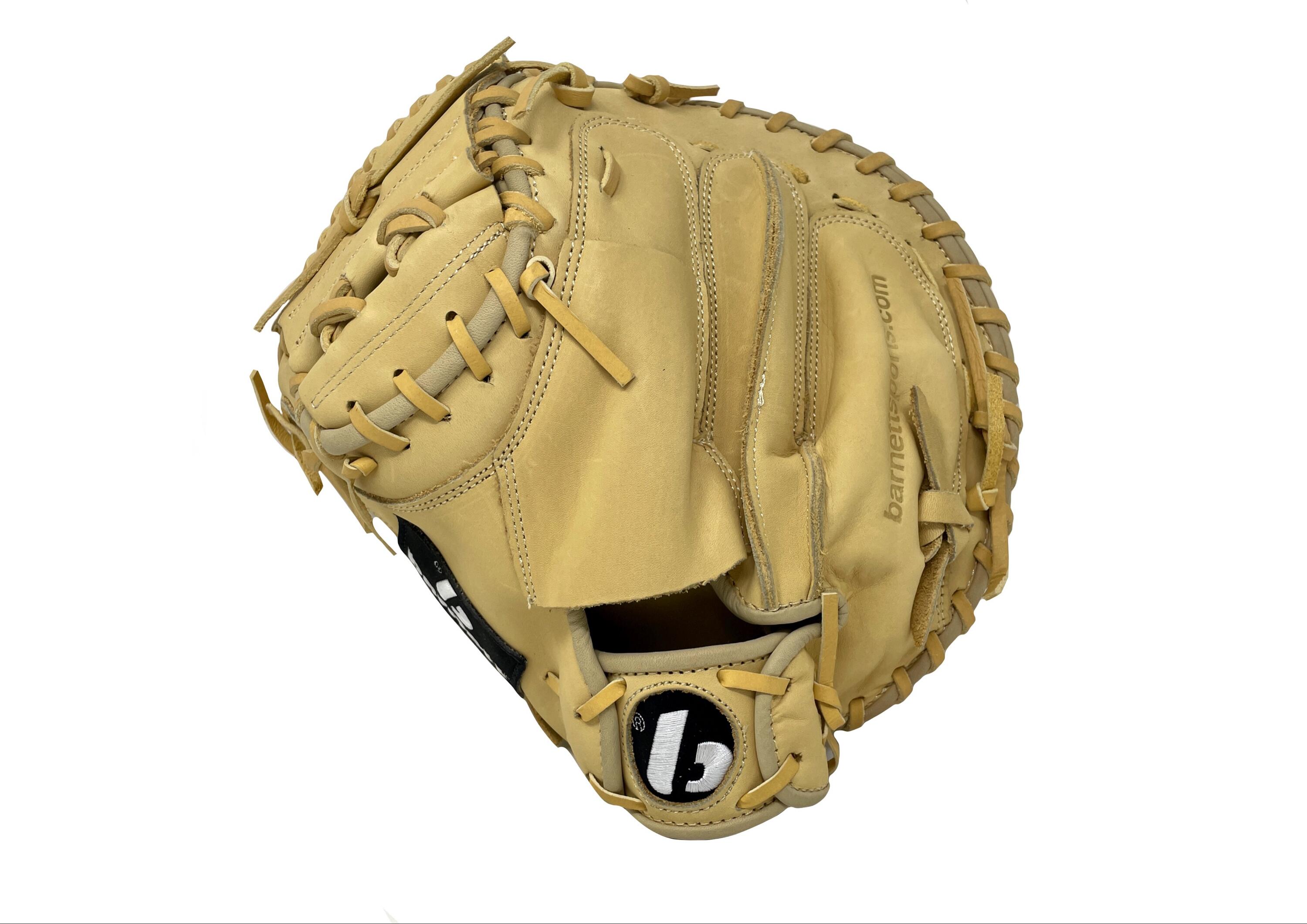 Guante de softball FL-203 de alta calidad, beige, diestro 5/6