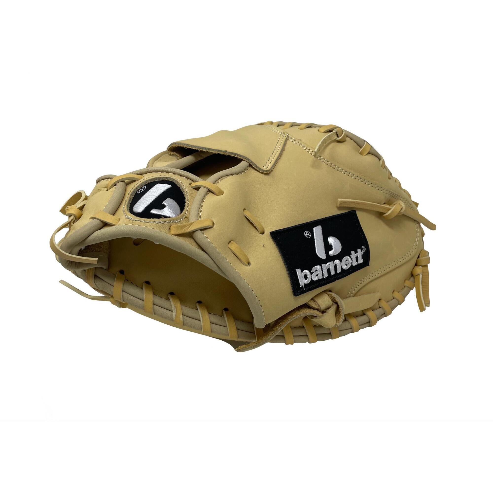 Barnett - Fl-203 Reg Gant De Softball Cuir Haute Qualité Catcher, Beige, Droitier - Gant De Baseball - Beige - 12,5 - Decathlon
