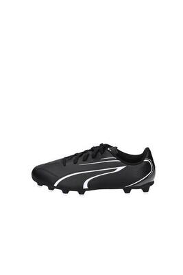 Scarpe calcio ragazzo puma vitoria fg/ag - nero