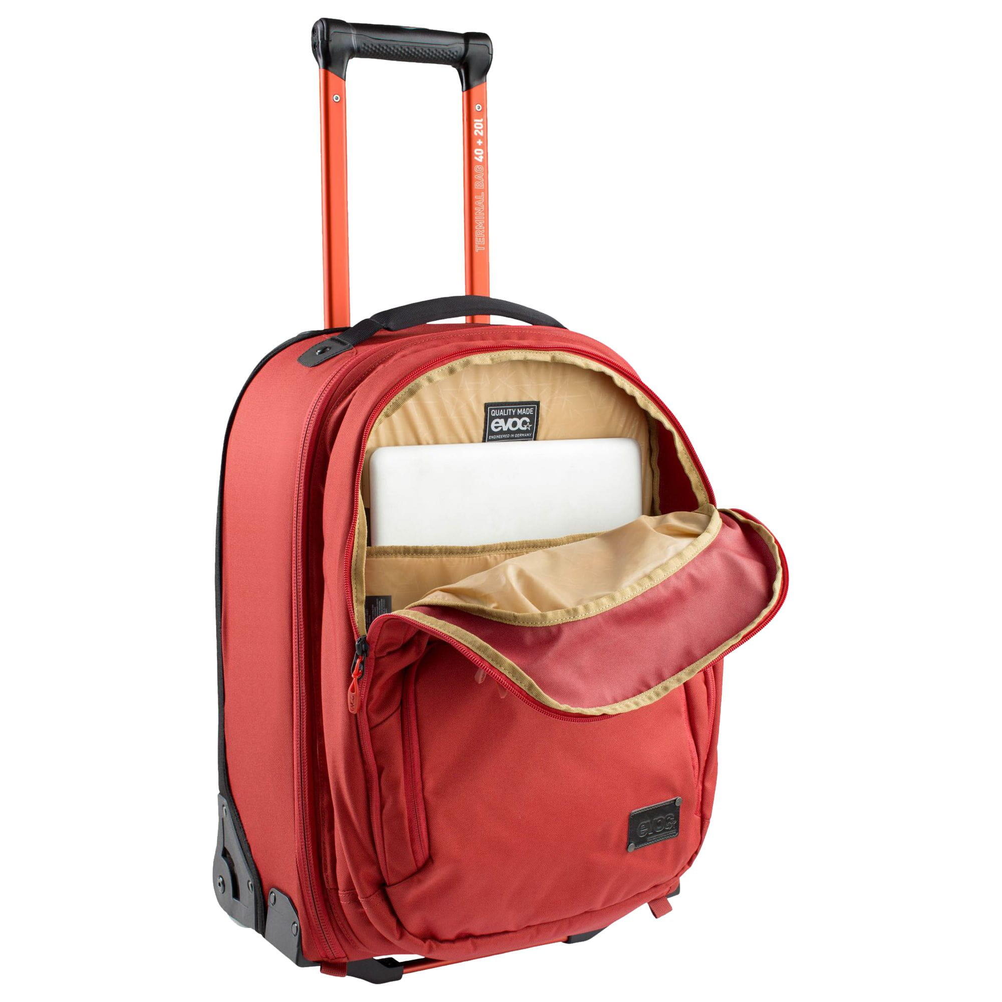 Walizka podróżna kabinowa z odpinanym plecakiem Evoc Terminal Bag 4/7