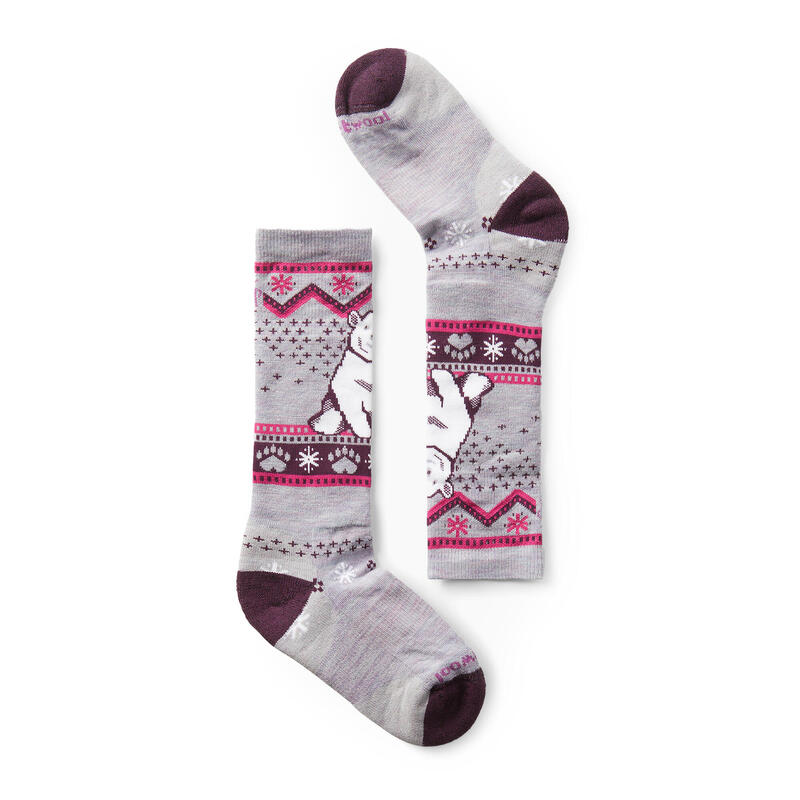 Skarpety dziecięce Smartwool Wintersport Full Cushion Polar Bear Pattern OTC