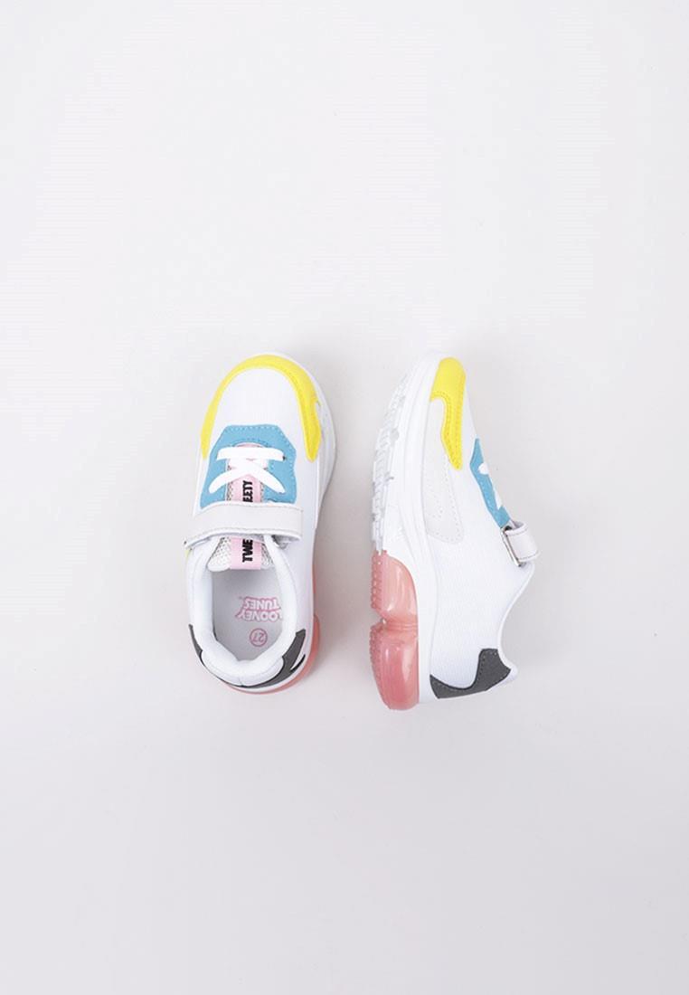Sneakers Deportivas Niños Cerdá DEPORTIVO LOONEY TUNES PIOLIN Blanco 5/5