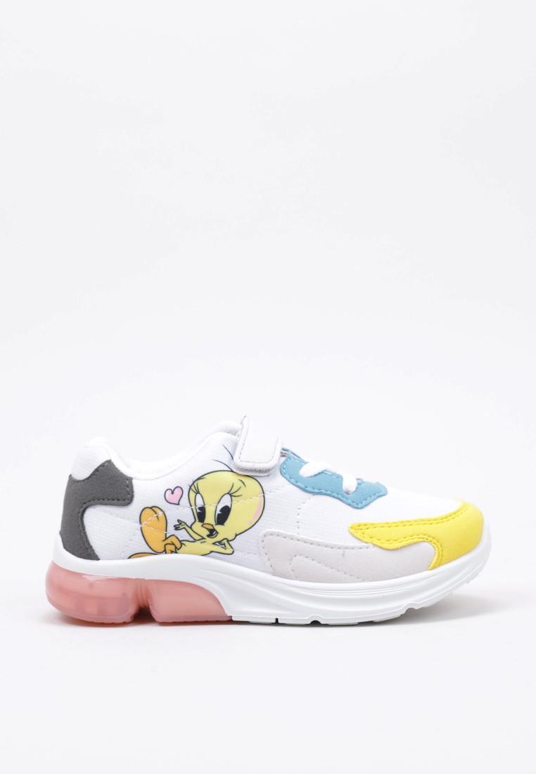 Sneakers Deportivas Niños Cerdá DEPORTIVO LOONEY TUNES PIOLIN Blanco 1/5
