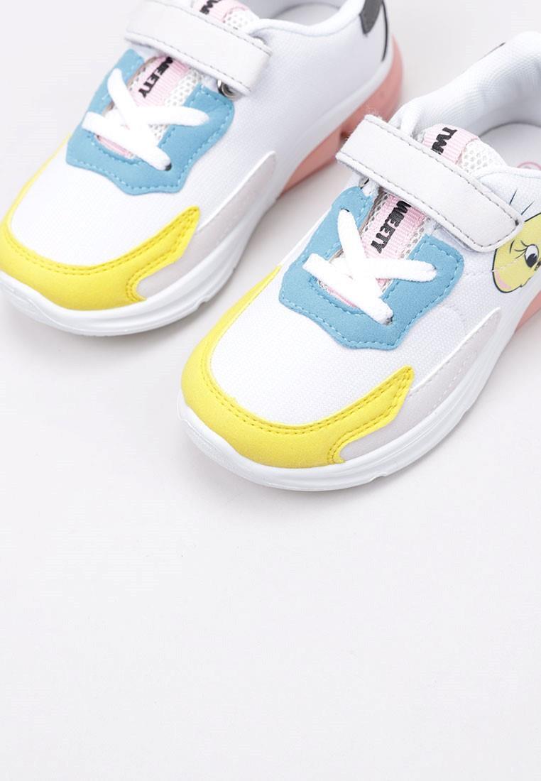 Sneakers Deportivas Niños Cerdá DEPORTIVO LOONEY TUNES PIOLIN Blanco 3/5