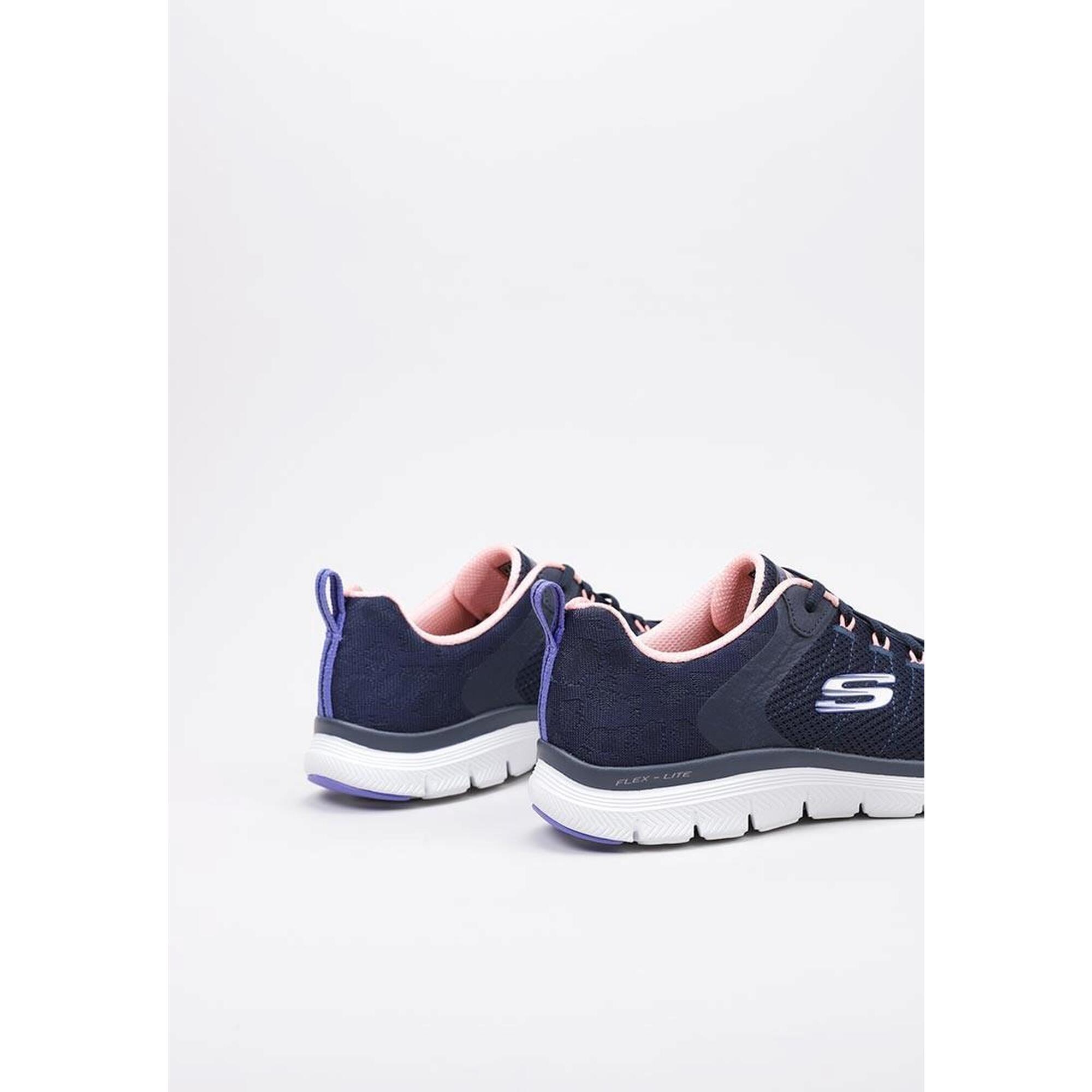 Sneakers Deportivas Mujer Skechers FLEX APPEAL 4.0 -ELEGANT WAYS Azul